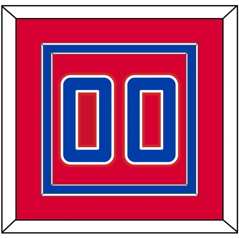 Los Angeles Number - Road Red (2013-2015) - Double Mat 2