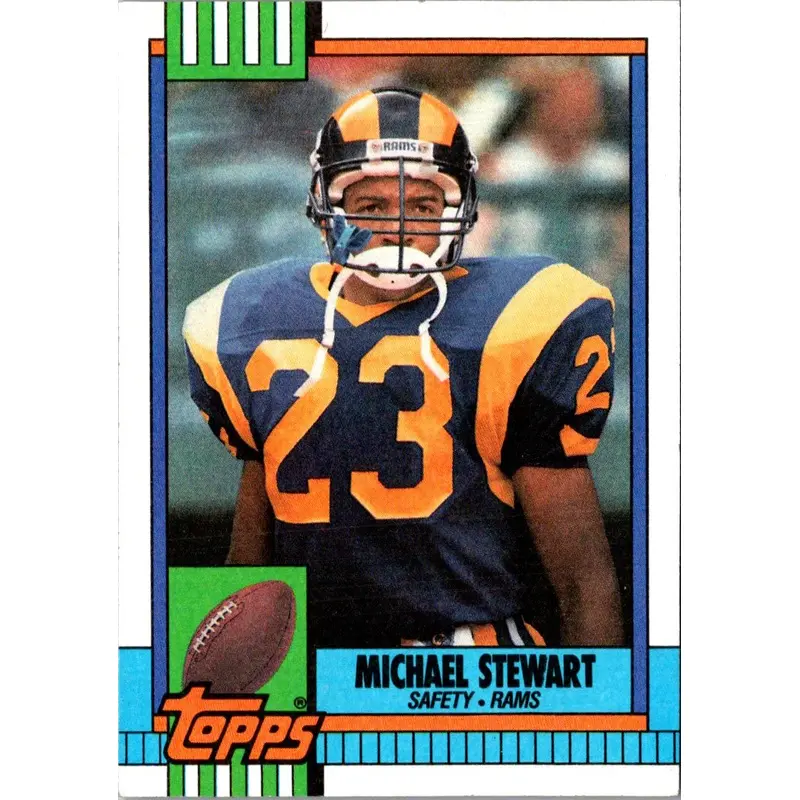 1990 Topps Michael Stewart #83 Rookie