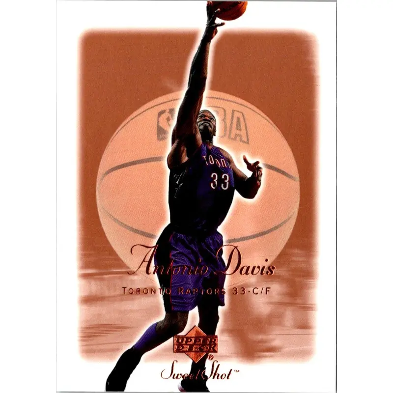 2001 Upper Deck Sweet Shot Antonio Davis #84