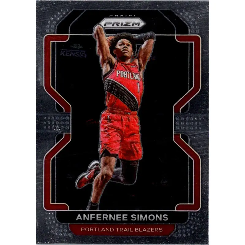 2021 Panini Prizm Anfernee Simons #168