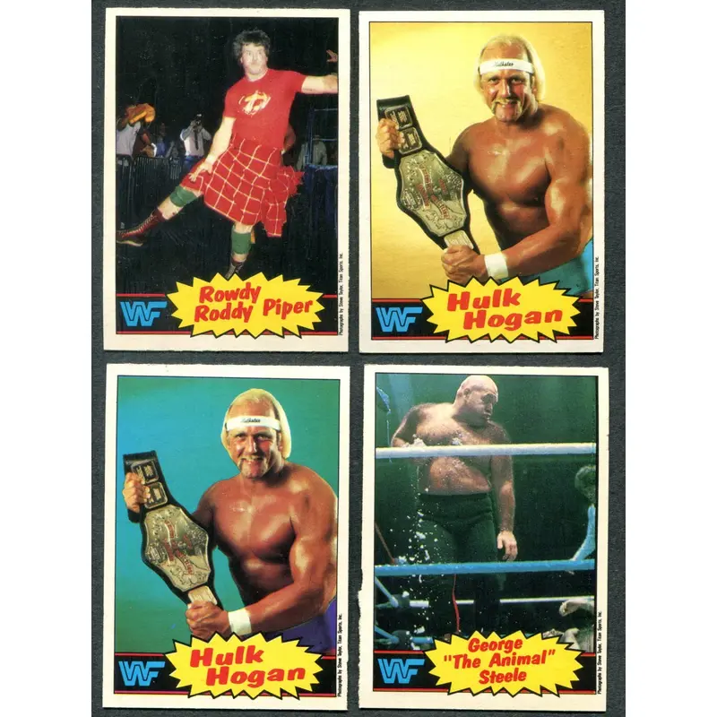 1985 OPC O-Pee-Chee WWF Pro Wrestling Stars Complete Series 1 Set (66) EX/MT NM (Set #1)