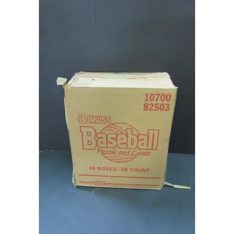 1988 Donruss Baseball Unopened Wax Case (10 Box) (Authenticate)