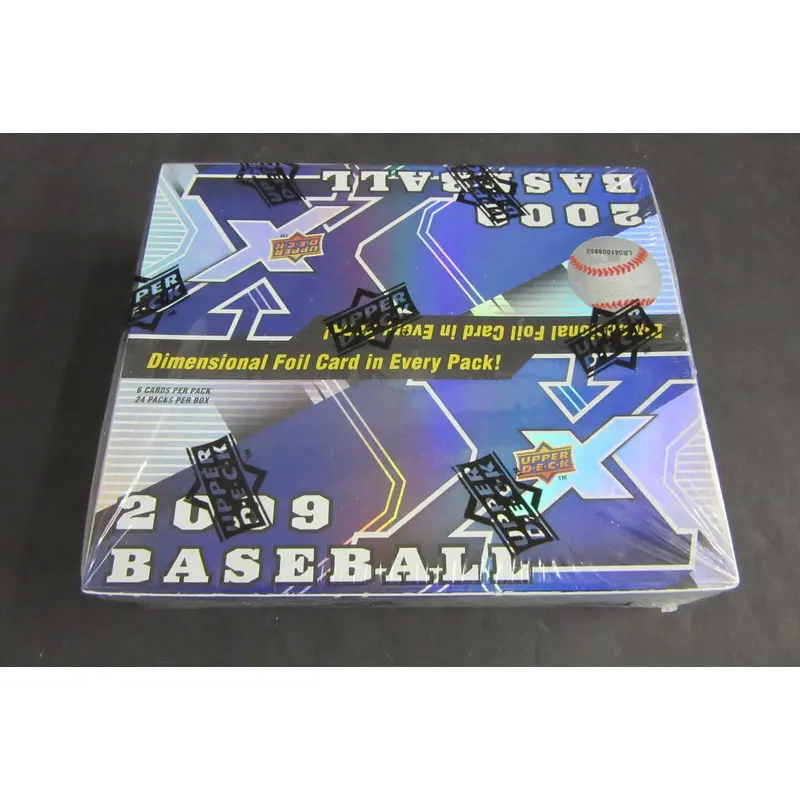 2009 Upper Deck X Baseball Box (Hobby)