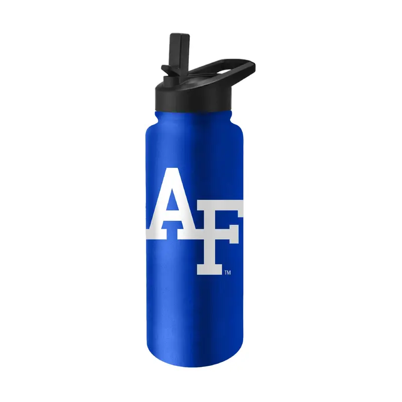 Air Force Academy Quencher Logo Flip Top Water Bottle