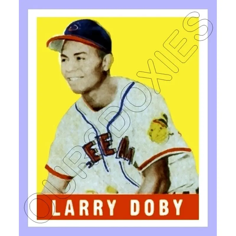 Larry Doby 1948 Leaf Reproduction Card - 3861