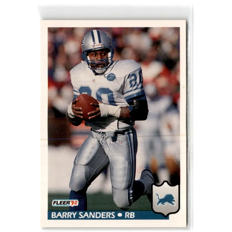 1992 Fleer Barry Sanders #123