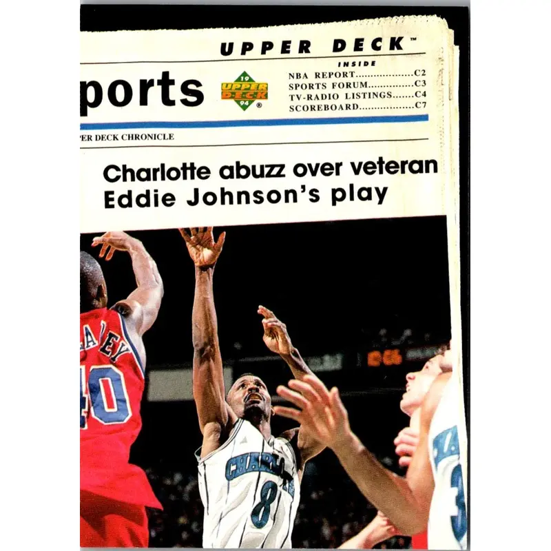 1993 Upper Deck Special Edition Eddie Johnson #201