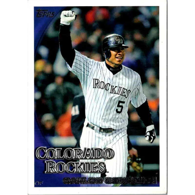 2010 Topps Carlos Gonzalez #398