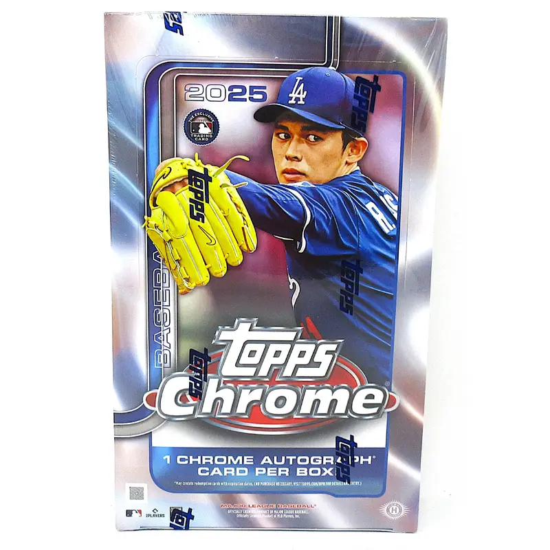 2025 Topps Chrome Baseball Box (Hobby) (20/4)