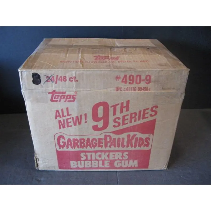 1987 Topps Garbage Pail Kids Series 9 Wax Case