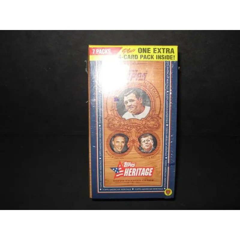 2009 Topps American Heritage Trading Cards Blaster Box (7/8)