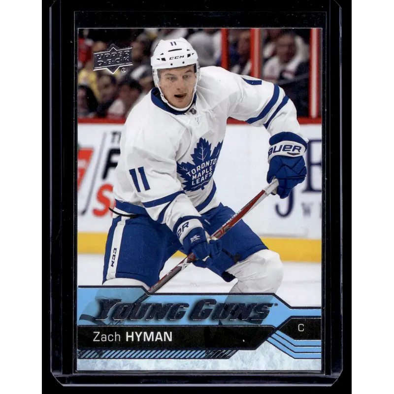 2016-17 Upper Deck Young Guns - Zach Hyman #222 RC