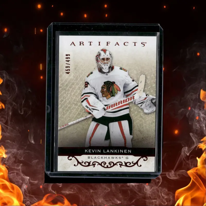 2021-22 Upper Deck Artifacts Ruby Kevin Lankinen 459/499 #72