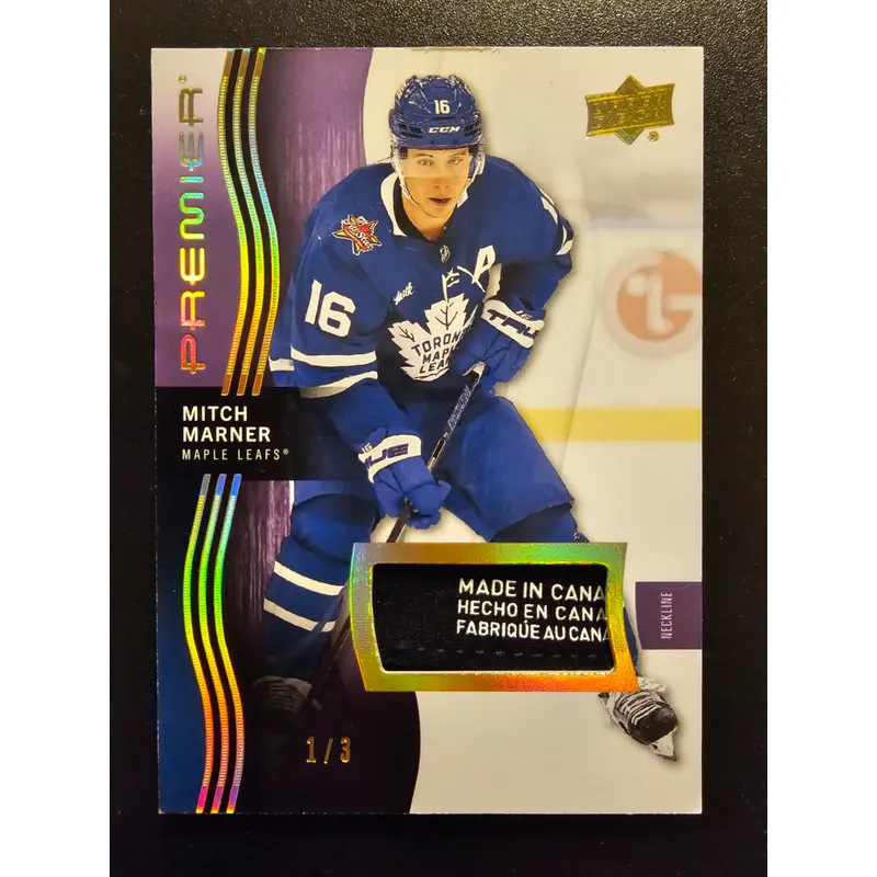 2023-24 Upper Deck Premier - Neckline - Mitch Marner #66 /3