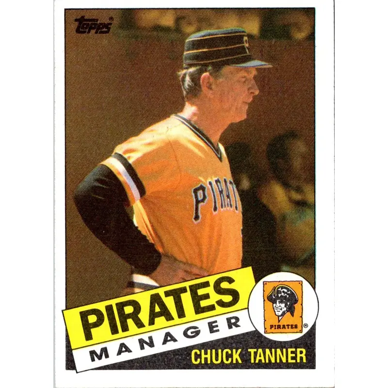 1985 Topps Chuck Tanner #268