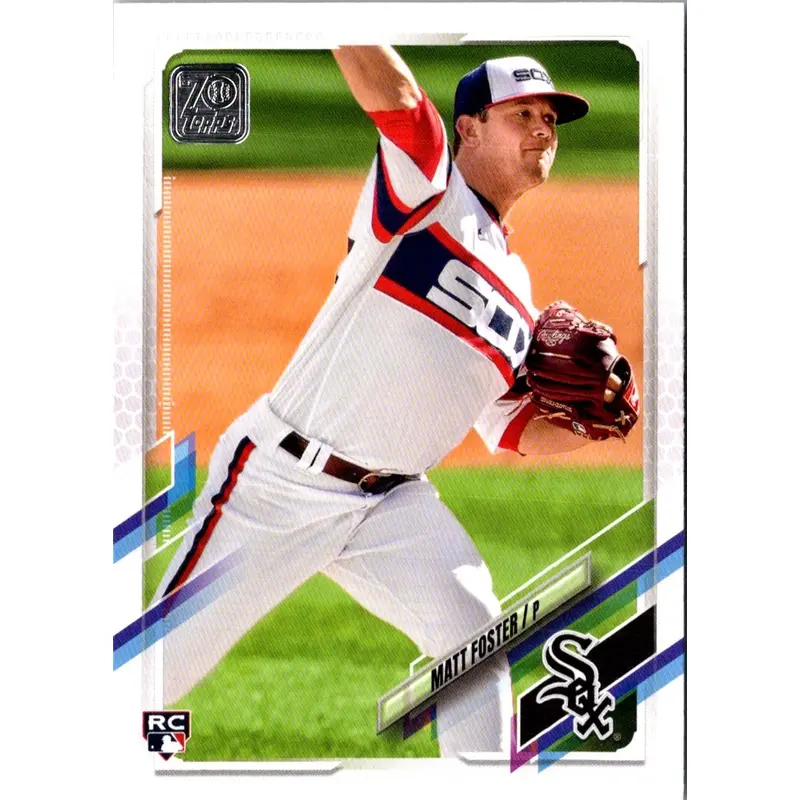 2021 Topps Orange Star Matt Foster #426