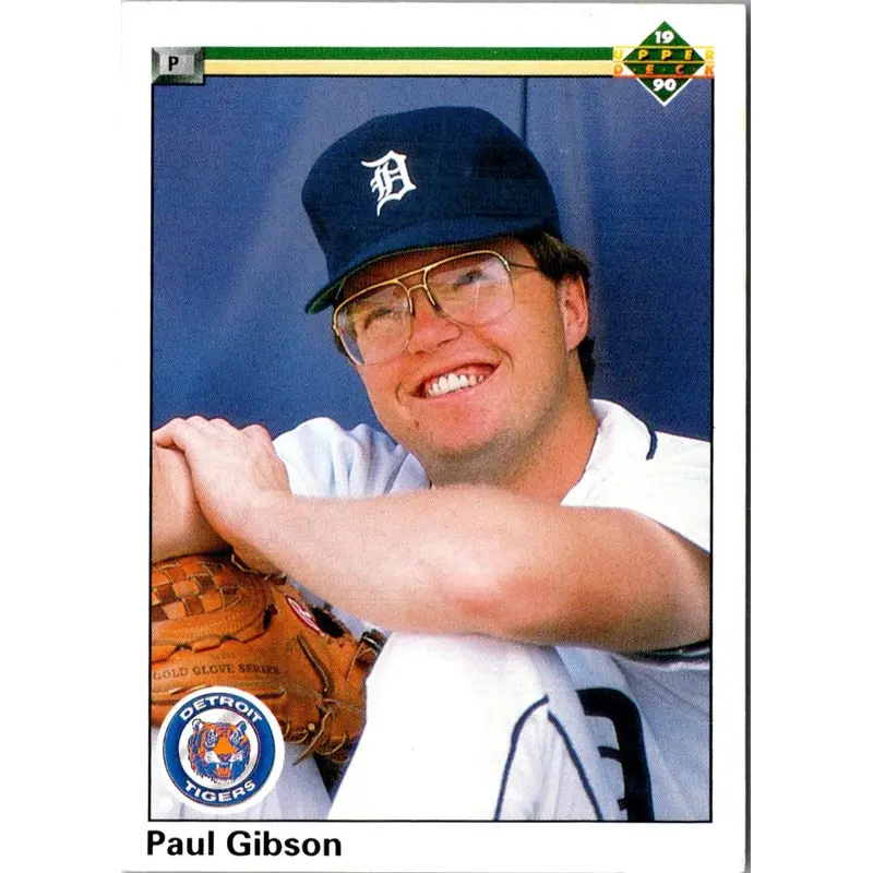 1990 Upper Deck Paul Gibson #496