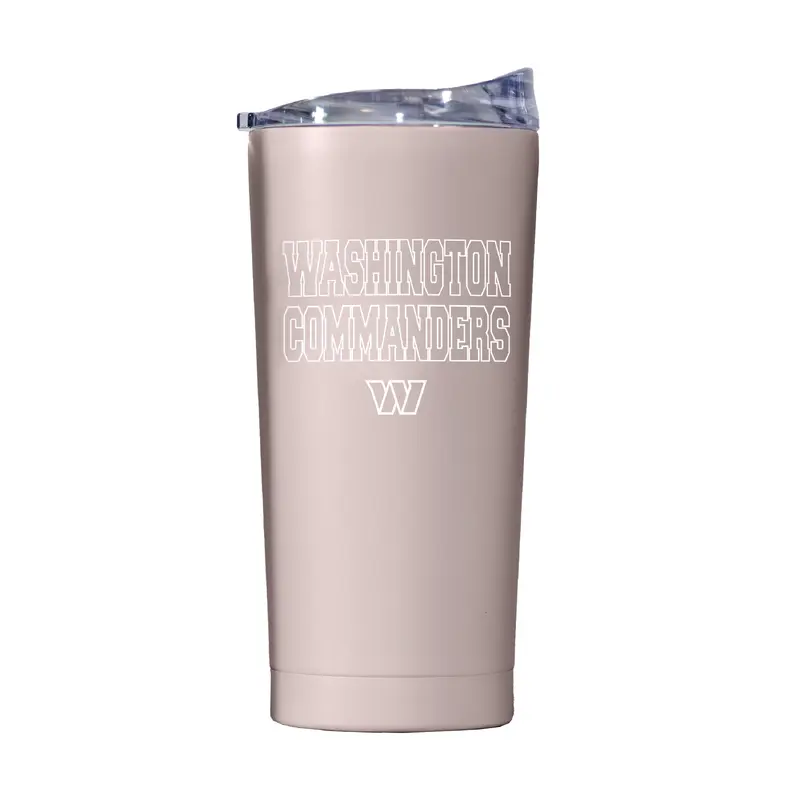 Washington Commanders 20oz Stencil Powder Coat Tumbler