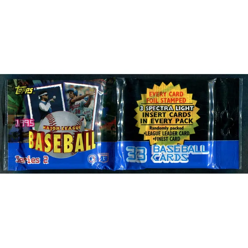 1995 Topps Baseball Unopened Series 2 Jumbo Pack (33)