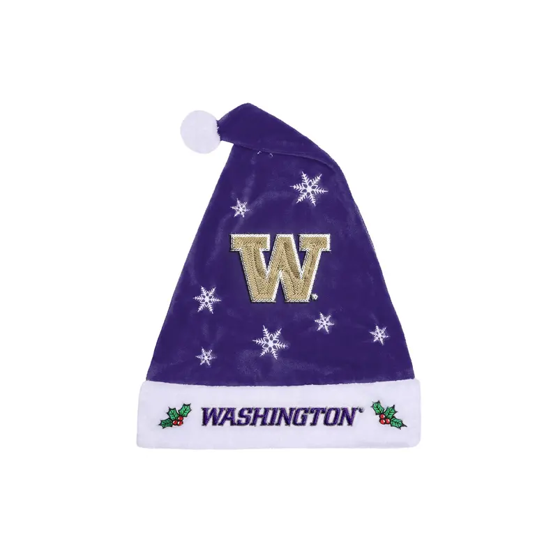 Foco University of Washington High End Santa Hat