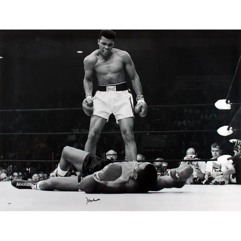 Muhammad Ali Authentic Signed 30x40 Photo PSA/DNA Itp #4A40921
