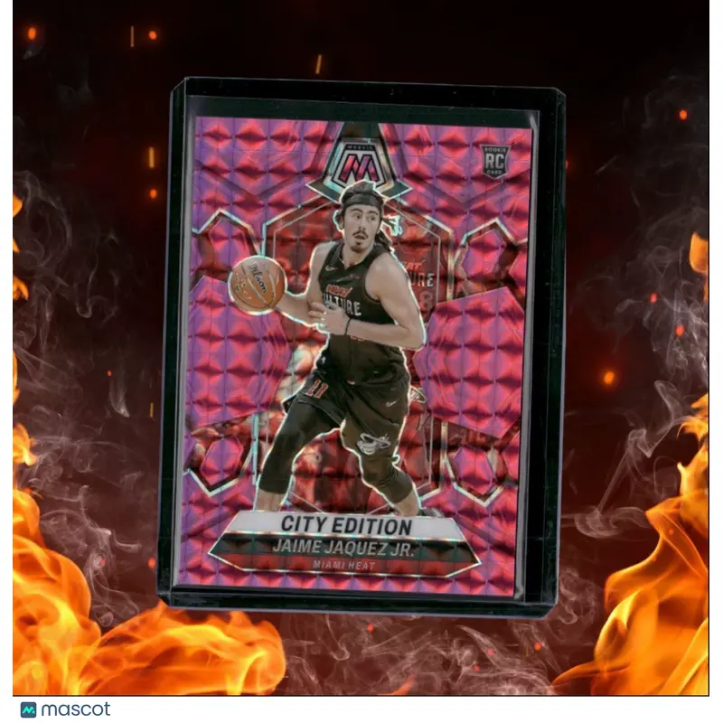 2023-24 Panini Mosaic Jaime Jaquez JR. Pink Mosaic Prizm Rookie 073/149 #280