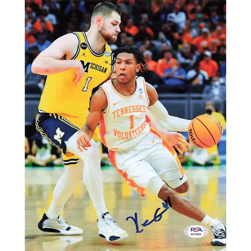 KENNEDY CHANDLER signed 8x10 photo PSA/DNA Tennessee Volunteers Autographed