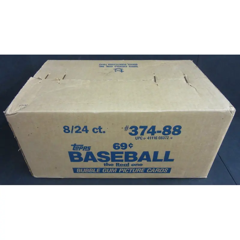 1988 Topps Baseball Cello Case (8 Box) (374-88)