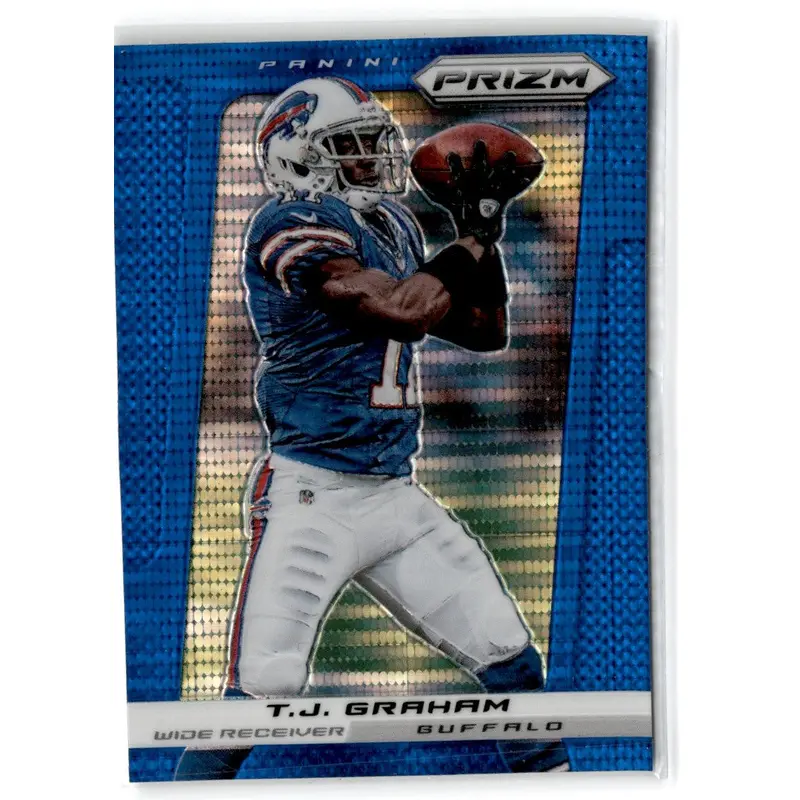2013 Panini Prizm Prizms Blue T.J. Graham #53