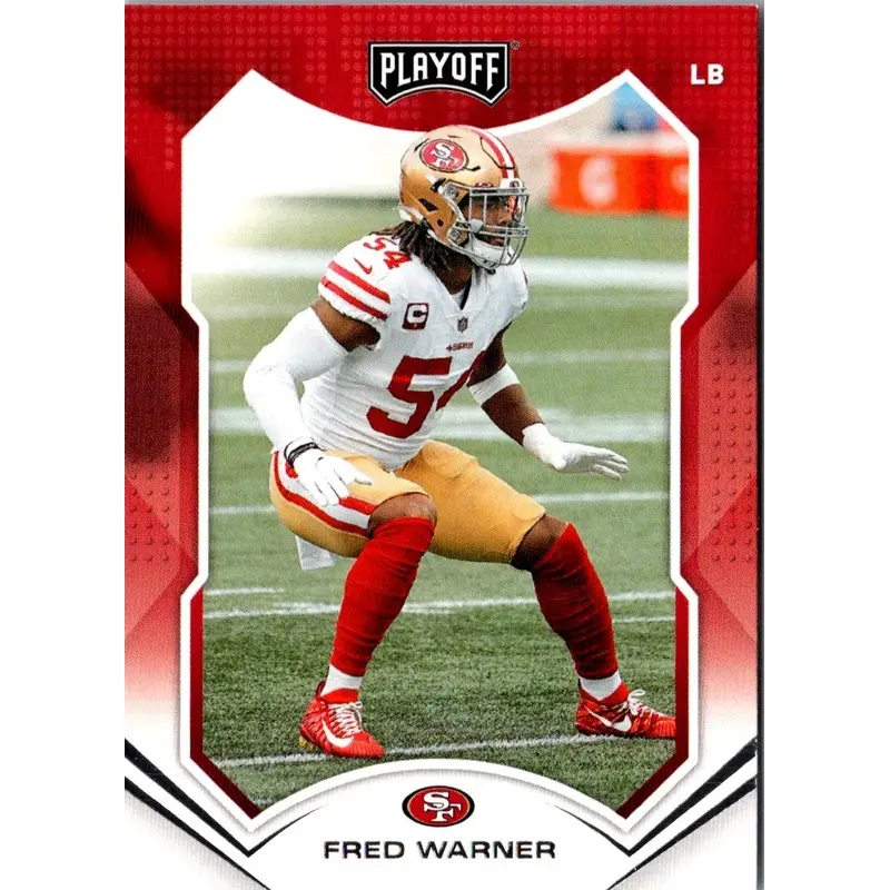 2021 Panini Playoff Red Zone Fred Warner #193