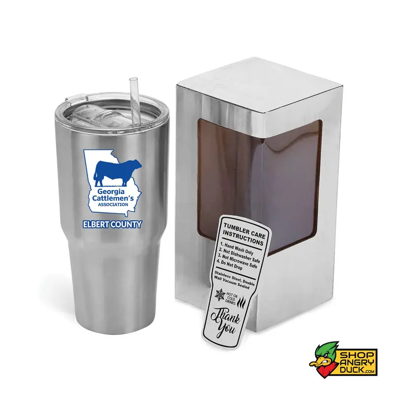 Elbert County Cattleman Assoc. 30 oz. Aluminum Tumbler
