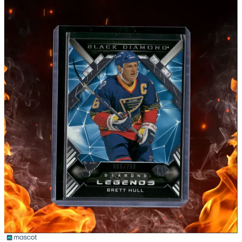 2022-23 Upper Deck Black Brett Hull Diamond Legends 006/299 #BDL-BH