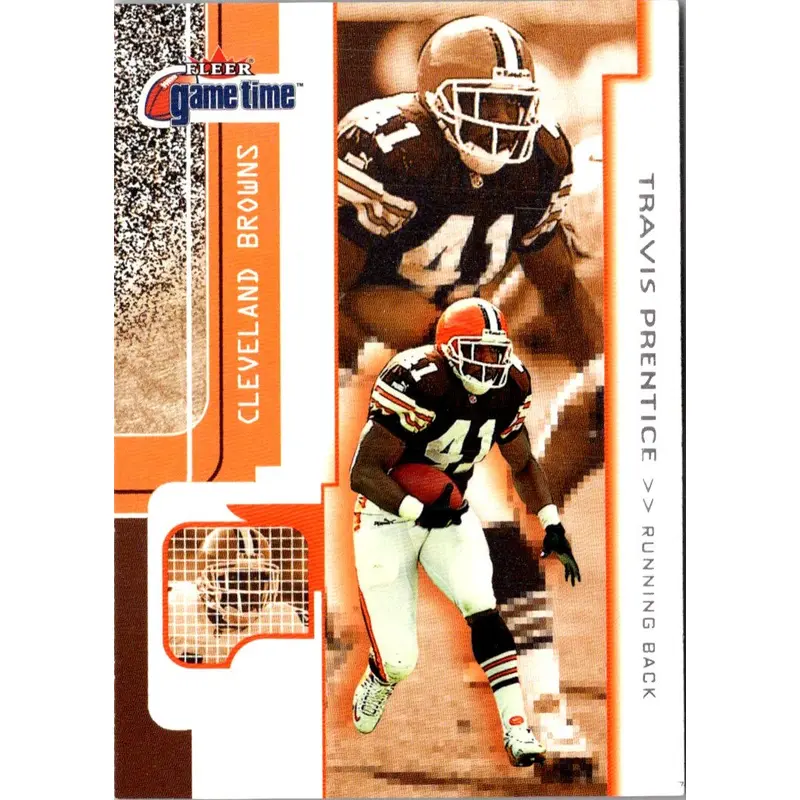 2001 Fleer Game Time Travis Prentice #2