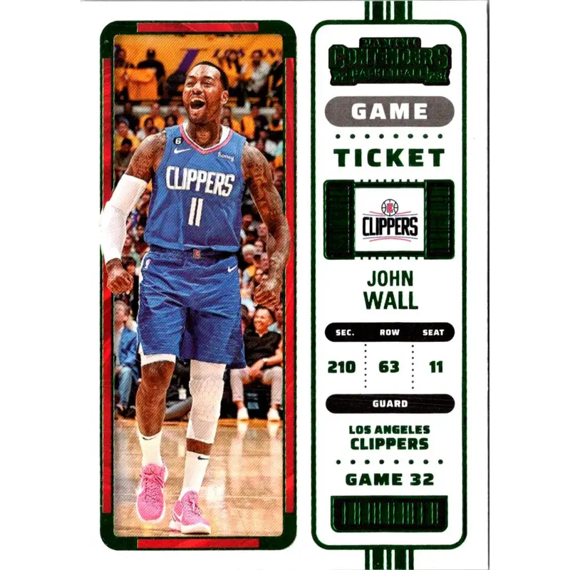 2022 Panini Contenders Ticket John Wall #71