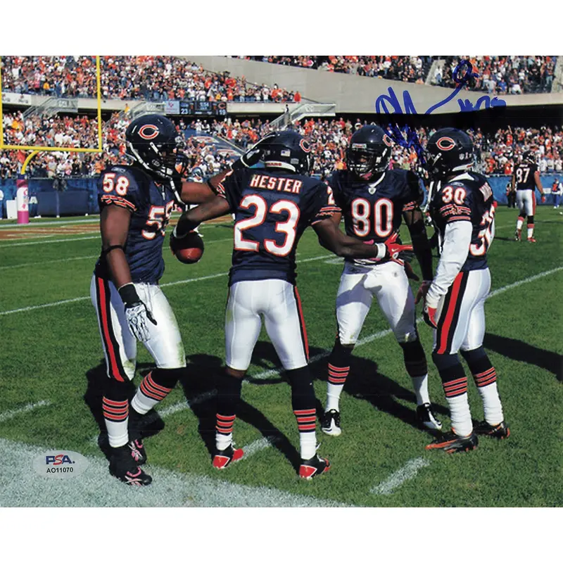 D.J. Moore Signed 8x10 photo PSA/DNA Chicago Bears Autographed