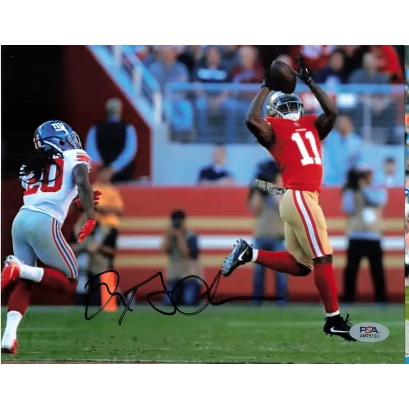 MARQUISE GOODWIN signed 8x10 photo PSA/DNA San Francisco 49ers Autographed