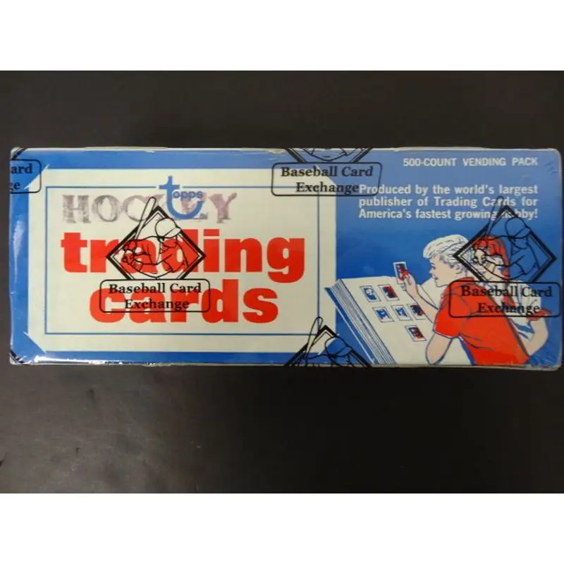 1971-72 Topps Hockey Unopened Vending Box