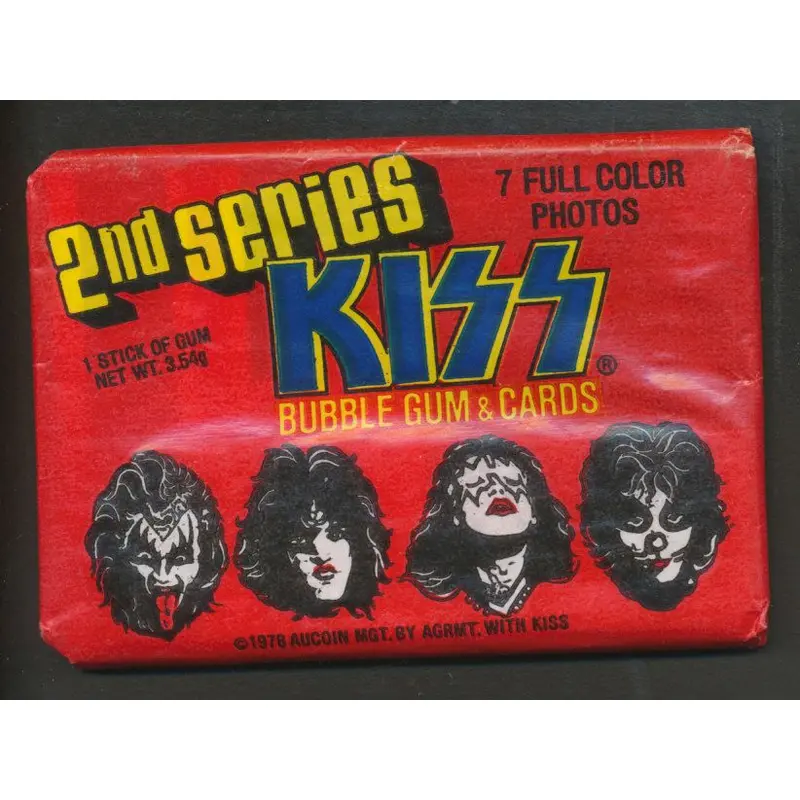 1978 Donruss KISS Unopened Series 2 Wax Pack