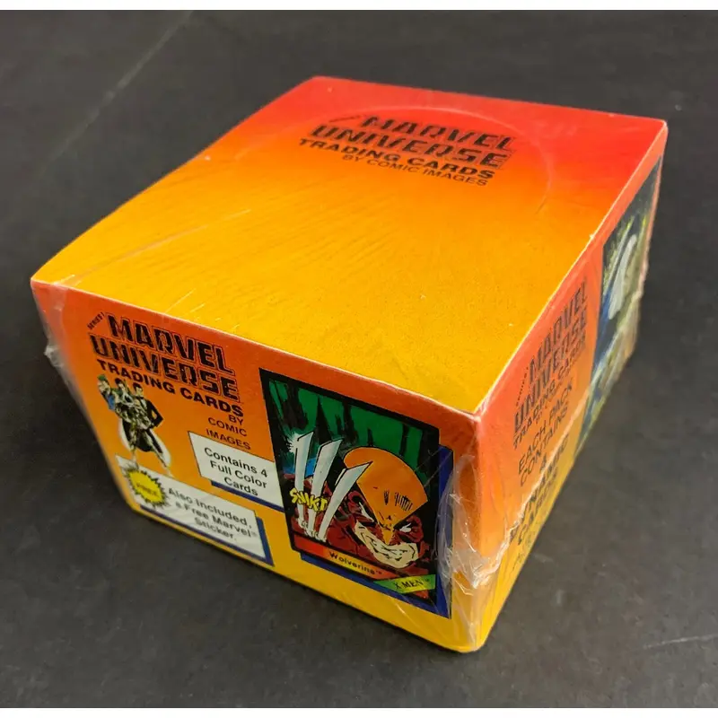 1987 Comic Images Marvel Universe Series 1 Box (Sealed)