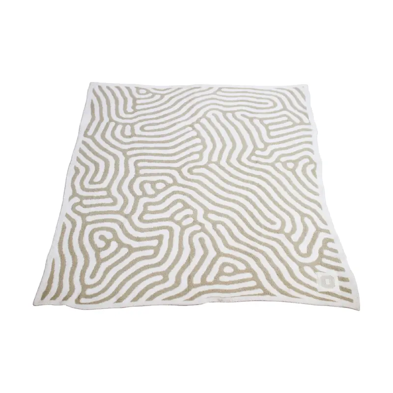 Ohio State Block O Luxe Dreams Throw