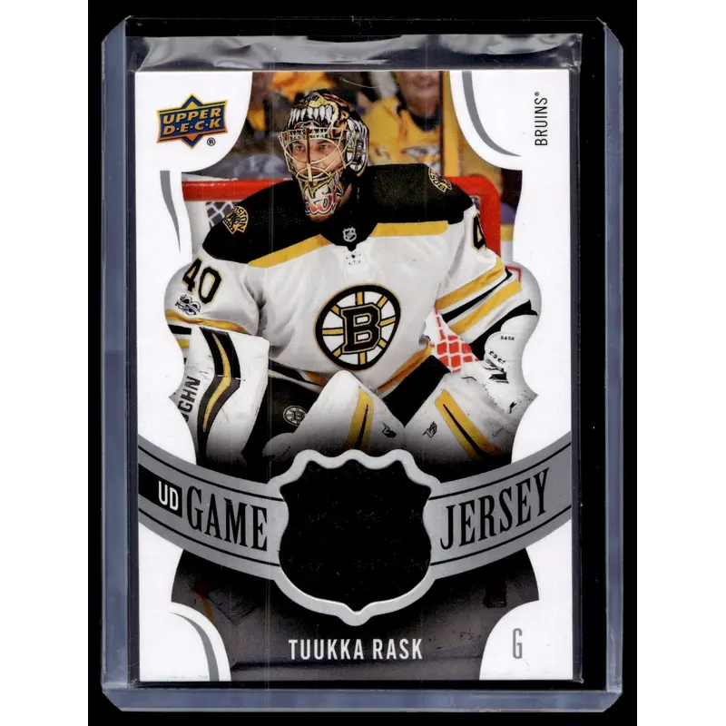 2018-19 Upper Deck - UD Game Jersey - Tuukka Rask #GJ-TR