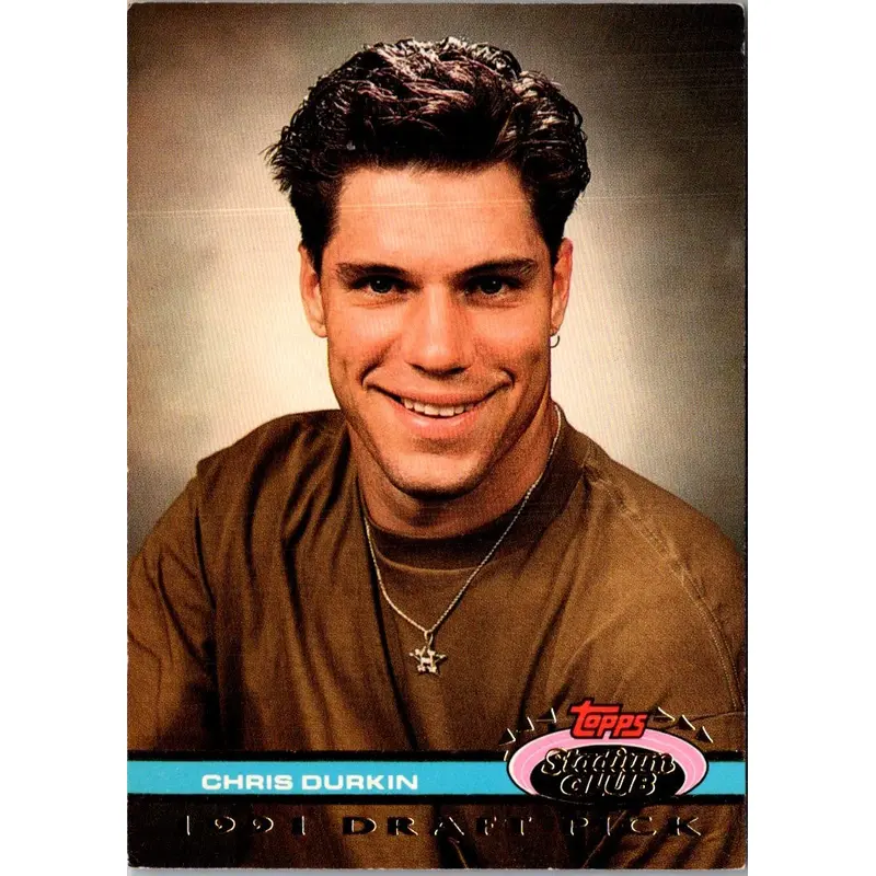 1992 Stadium Club Dome Chris Durkin #41 Rookie