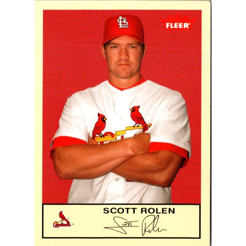 2005 Fleer Tradition Gray Backs Scott Rolen #171