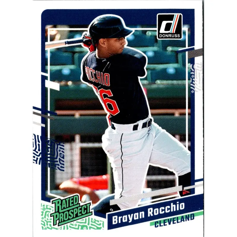 2023 Donruss Holo Blue Brayan Rocchio #70