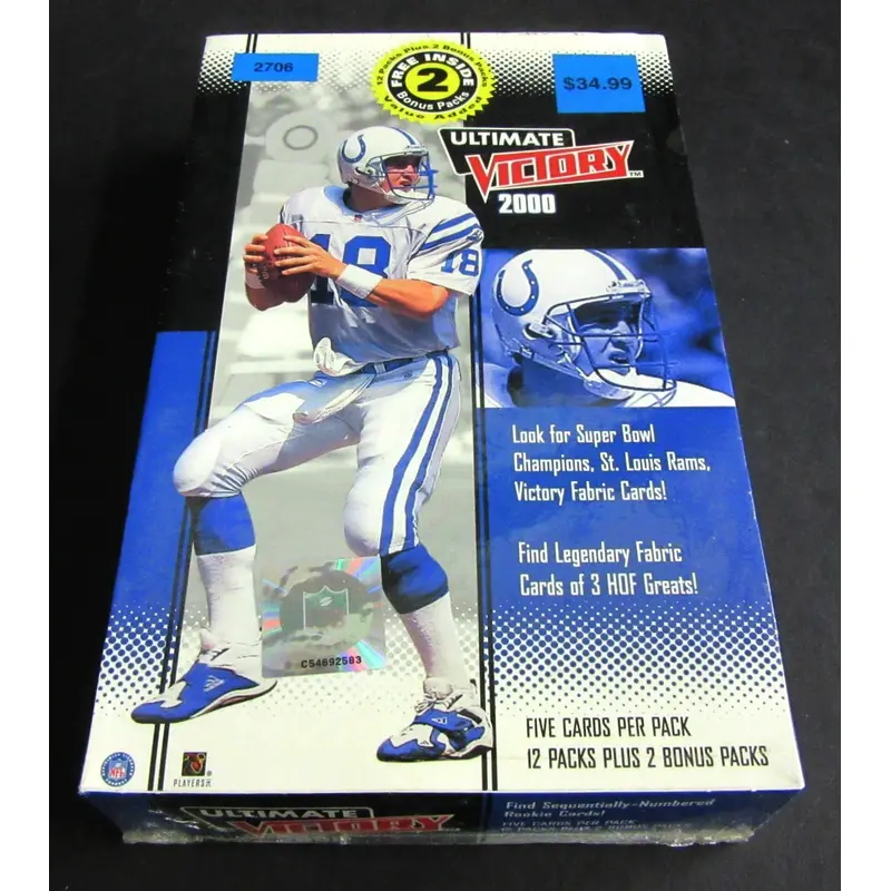 2000 Ultimate Victory Football Blaster Box (14/5)