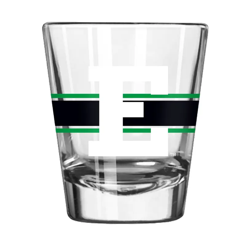 Eastern Michigan 2oz Stripe Shot Glass