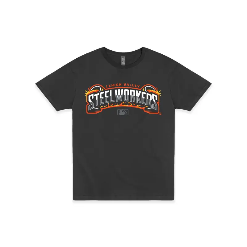 Lehigh Valley IronPigs SteelWorkers MILB GRAY Tee