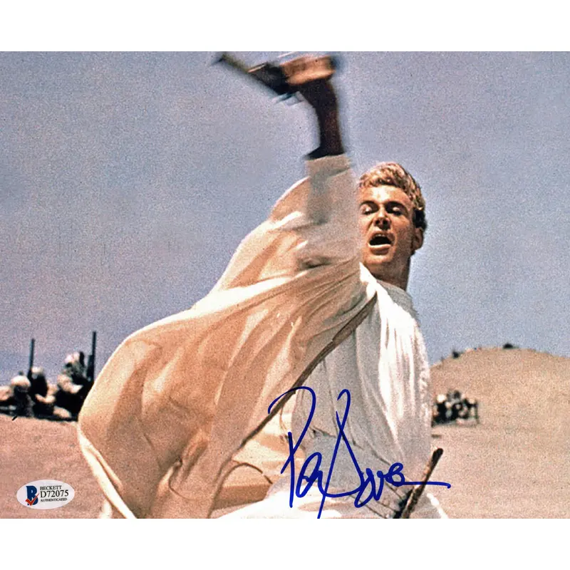 Peter O'Toole Lawrence of Arabia Authentic Signed 8x10 Photo BAS #D72075