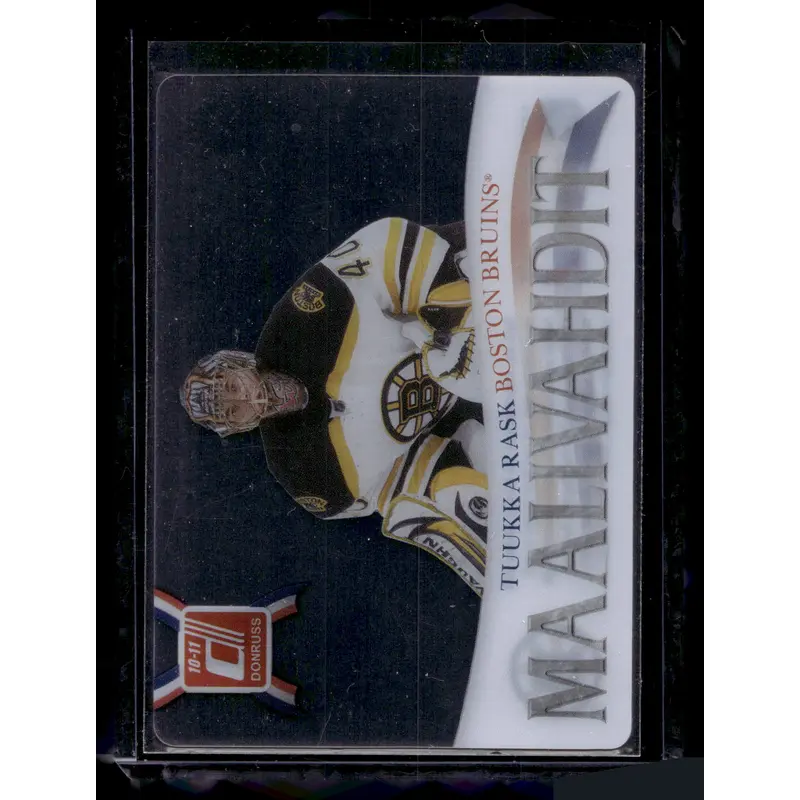 2010-11 Panini Donruss - Les Gardiens - Tuukka Rask #11