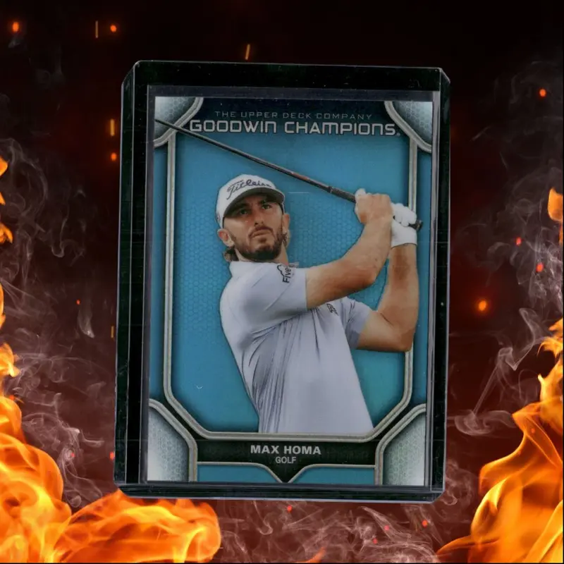 2024 Upper Deck Goodwin Champions Max Homa Platinum Blue #P10